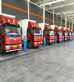 常州到舟山物流公司车辆展示